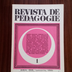 Revista de pedagogie Nr. 1/1981