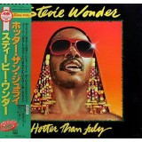 Vinil LP &quot;Japan Press&quot; Stevie Wonder &lrm;&ndash; Hotter Than July (VG+)