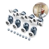 Set de 8 role pentru cabina ta de duș Rollero