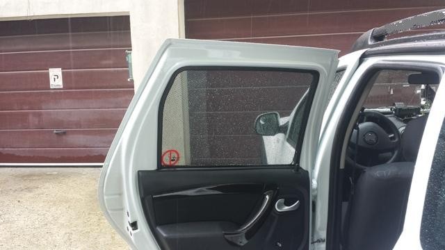 Perdele interior Dacia Duster 2010 -