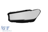 Sticla stanga pentru faruri potrivita pentru BMW Seria 5 G30 sedan LCI, G31 break LCI 2021-2023 Performance AutoTuning