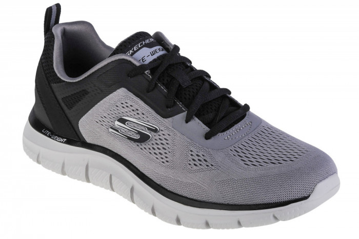 Pantofi pentru adidași Skechers Track-Broader 232698-GYBK gri