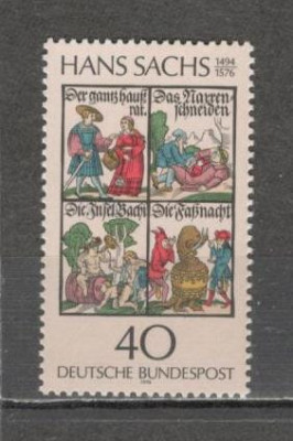 Germania.1976 400 ani moarte H.Sachs-poet MG.373 foto