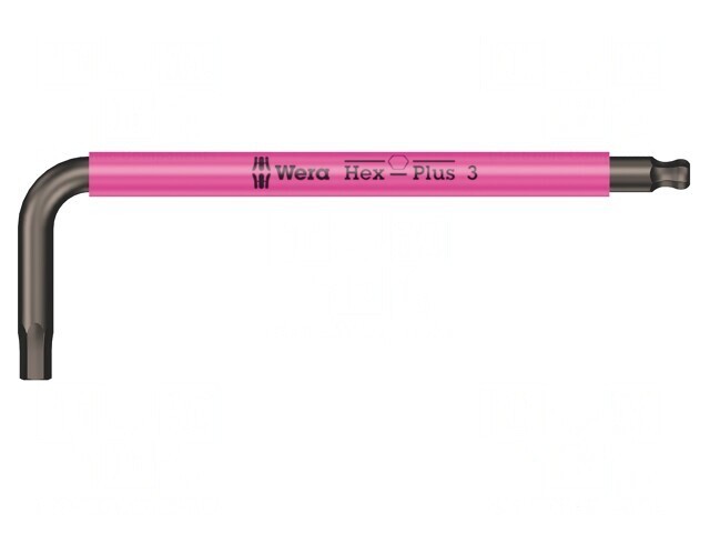 Cheie imbus Hex-Plus 3mm oțel 71mm