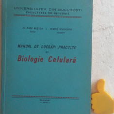 Manual de lucrari practice de biologie celulara Radu Mester Dragos Scripcariu