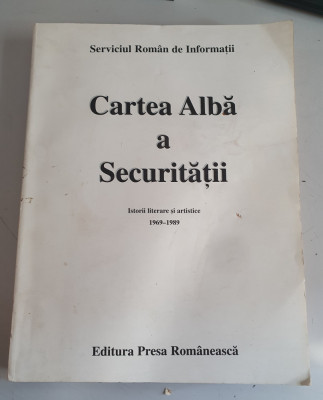 Cartea alba a securitatii foto