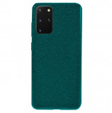 Cumpara ieftin Husa Samsung Galaxy S20 Plus Sclipici Dark Green Silicon, Oem