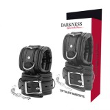 DARKNESS - PADDED BDSM HANDCUFFS, DARKNESS BONDAGE