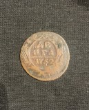 Moneda 1 denga 1752 Rusia, Europa