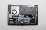 Carcasa superioara cu tastatura palmrest Laptop, Lenovo, IdeaPad Slim 5 14ARP10 Type 83HT, 5CB1Q64059, HQ25202001Z20, iluminata, Luna Grey, layout US
