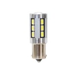 Set 2 becuri auto cu Led Vecta BA15S 12V-24V, Canbus, 18 leduri 5730 SMD