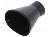 Cap extractor fum QUICK ESD 105mm gumă