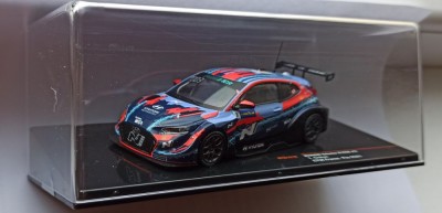 Macheta Hyundai Veloster T. Chilton ETCR 2021- IXO 1/43 foto