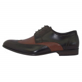 Pantofi eleganti barbati, din piele naturala, Saccio, A584-25B-02-17, maro