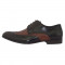 Pantofi eleganti barbati, din piele naturala, marca Saccio, A584-25B-02-17, maro 41