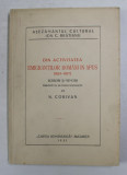 DIN ACTIVITATEA EMIGRANTILOR ROMANI IN APUS 1853 - 1857 - SCRISORI SI MEMORII publicate de N. CORIVAN , 1931