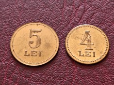 Romania 4/5 lei jetoane Cercul Militar Bucuresti