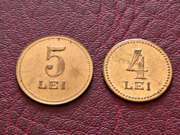 Romania 4/5 lei jetoane Cercul Militar Bucuresti
