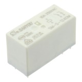 Releu Electromagnetic SANYOU SM-S-124DM, 24V DC, 16A, SPST-NO, THT, AgNi, Miniaturale