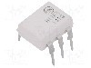 Optocuplor THT, Tensiune izolatie 7,5kV, 1 canale, DIP6, Seria H11FXM, ONSEMI - H11F3M