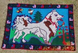 ** Peretar vechi carpeta taraneasca populara cusatura Maramures anii 60-70