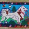 ** Peretar vechi carpeta taraneasca populara cusatura Maramures anii 60-70