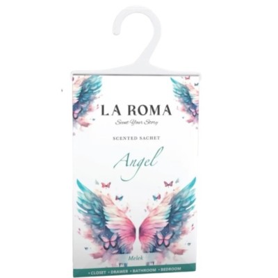 Odorizant pentru dulap La Roma , Angel, Aroma Luminoasa si Rafinata pentru Haine Proaspat Parfumate, Inspirata din Eleganta Parfumeriei Italiene foto
