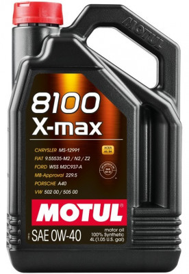 Ulei Motor Motul 8100 X-Max 0W-40 4L 104532 foto