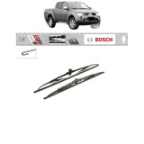 Cumpara ieftin Set 2 stergatoare MITSUBISHI L200 / TRITON (KAT, KBT) 2005-2015, Tip Clasic Standard, Bosch Eco