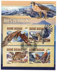 GUINEEA-BISSAU 2016 - Pasari de prada / colita noua