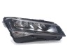 Far SKODA SUPERB (3V), 2019-06.2024, partea dreapta, ZKW, LED+PWY24W; electrical; negru rim; cu LED module; LED; fara the Skoda Crystal Lighting mark