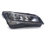 Far SKODA SUPERB (3V), 2019-06.2024, partea dreapta, ZKW, LED+PWY24W; electrical; negru rim; cu LED module; LED; fara the Skoda Crystal Lighting mark