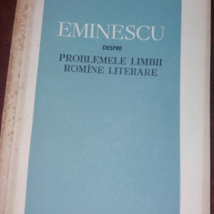 EMINESCU DESPRE PROBLEMELE LIMBII ROMINE LITERARE GH. BULGAR