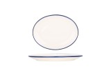 Bonna Placa de service - Linea Blue - Por&Aring;&pound;elan - 25 cm - set de 2