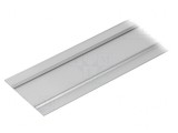 Carcasă de protecție argintie aluminiu 2m pentru profile