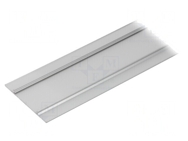 Carcasă de protecție argintie aluminiu 2m pentru profile