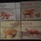 Moldova-Fauna-serie completa -nestampilate