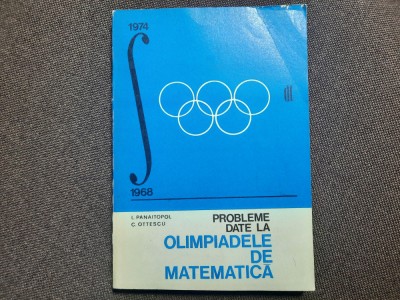 L. Panaitopol - Probleme date la olimpiadele de matematica RF8/4 foto