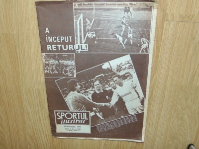 REVISTA SPORTUL ILUSTRAT NR:2 ANUL 1990 foto