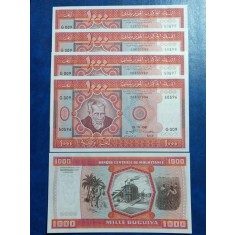 Mauritania 1981 - 1000 ouguiya, necirculata (5 bucati)