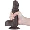 7&#039;&#039; Sliding Skin Dual Layer Dong Black (18.3cm)