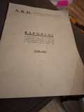 Carte veche 1944: Raport Consiliu Admin. &amp; Cenzori catre Actionari - S.R.D. Navigatie Dunare, Editura Cartea Romaneasca, 23 pagini