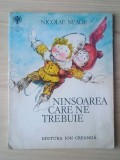 Nicolae Neagu - Ninsoarea care ne trebuie (copertă și ilustrații de Gyorgy Mihail; 1979)