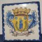 Placa ceramica decorativa veche, Portugalia