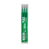 Rezerva roller Pilot Frixion Ball, 0.7 mm, 3 bucati/set, Verde