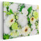 Tablou flori crizanteme albe Tablou canvas pe panza CU RAMA 50x70 cm