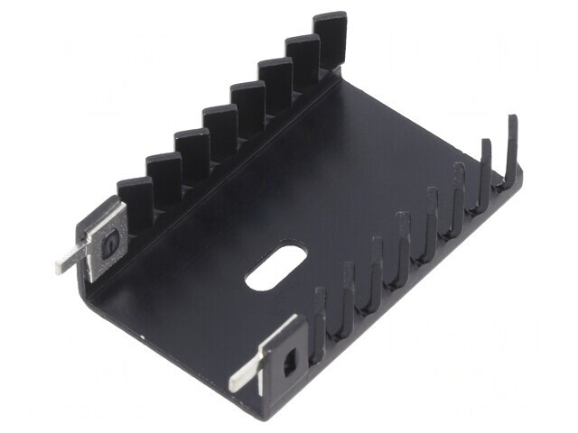 Radiator Extrudat Negru TO218/TO220 45mm 9&deg;C/W