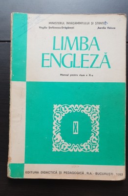 Limba engleză. Manual pentru clasa a X-a - Virgiliu Ștefănescu-Drăgănești foto