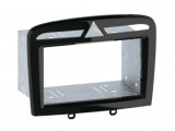 Rama Radio 2DIN ACV Peugeot 308 (2009-2013) Negru, Adaptor Sistem Audio Auto, 381040-03-3