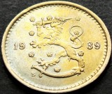 Moneda istorica 50 PENNIA - FINLANDA, anul 1939 * cod 1492 B